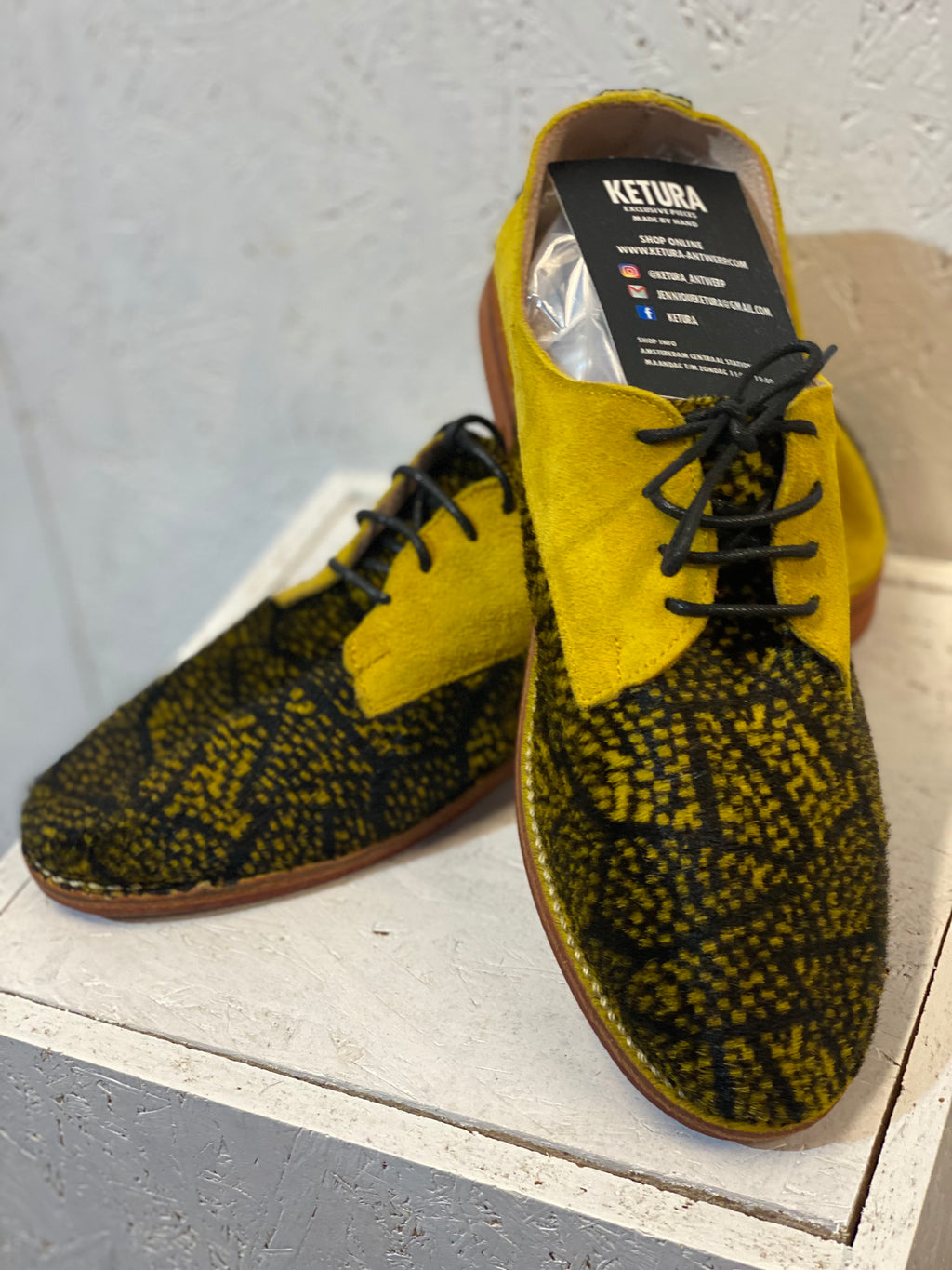 Genuine leather shoes
