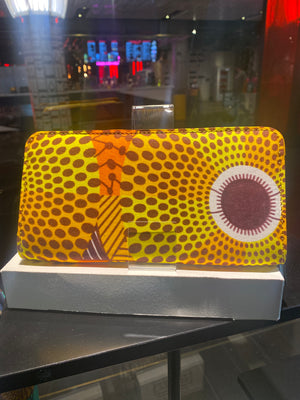 Wallet with genuine leather
