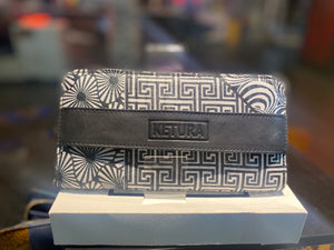 Wallet with genuine leather