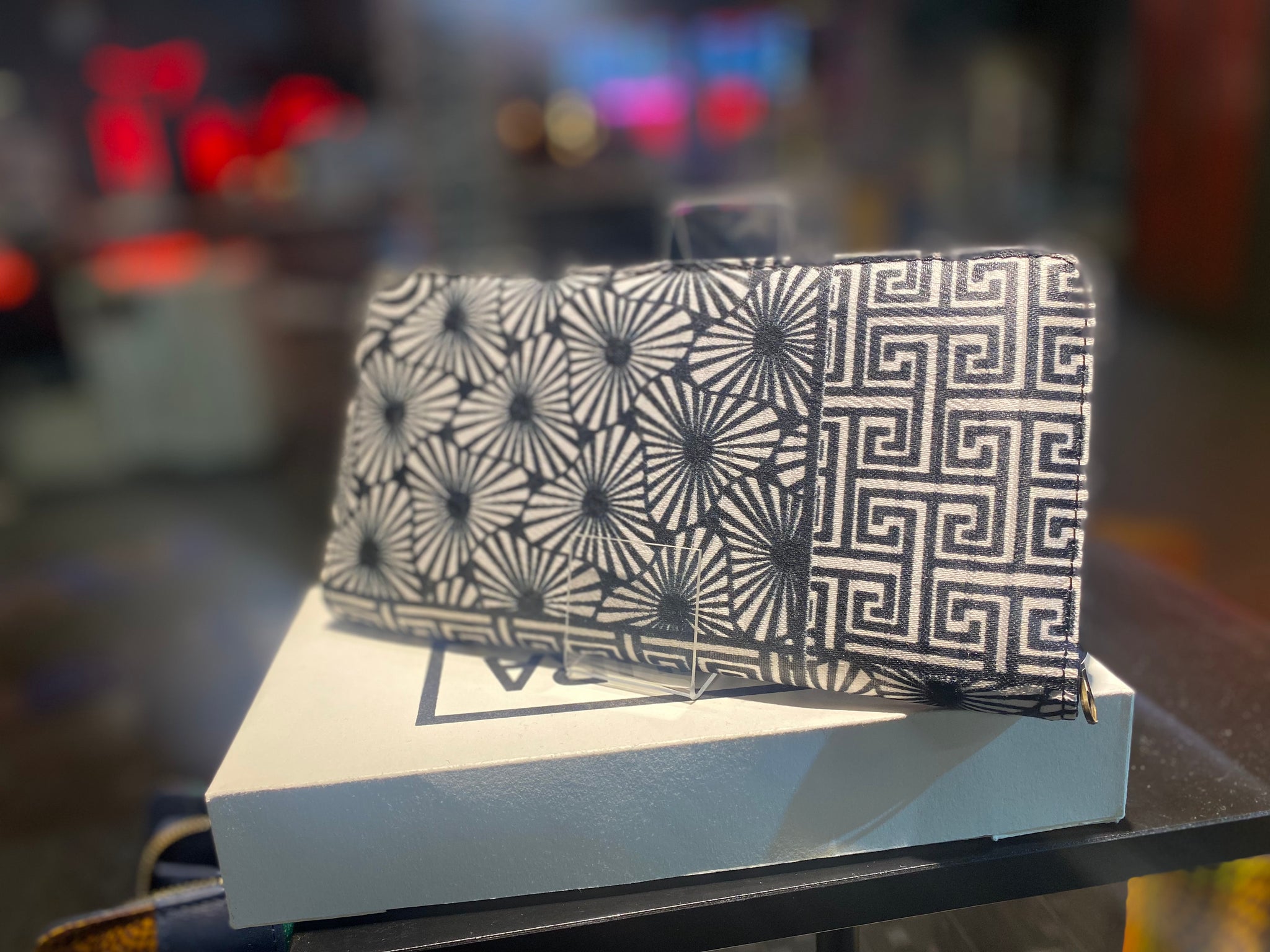 Wallet with genuine leather